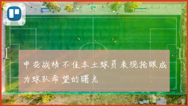 申花战绩不佳本土球员表现抢眼成为球队希望的曙光