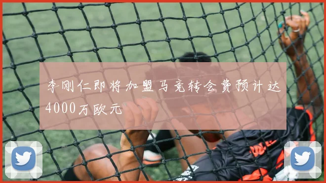李刚仁即将加盟马竞转会费预计达4000万欧元